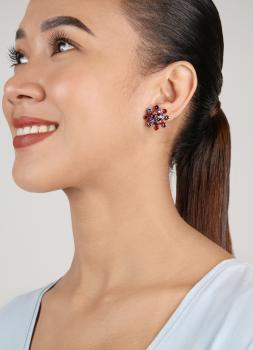 Ruby Violet - Magic Fireball Ohrstecker